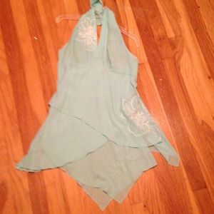 Halter shirt, only been worn a few times!