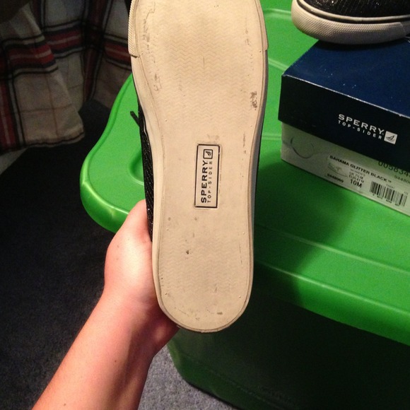 Glitter Black Sperrys!!! ππ - Picture 4 of 4