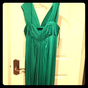 Turquoise greenish dress