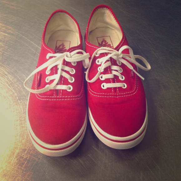🚫Sold!!!!!!!!🚫Red vans