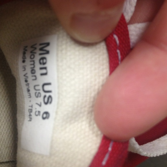 🚫Sold!!!!!!!!🚫Red vans - Picture 4 of 4