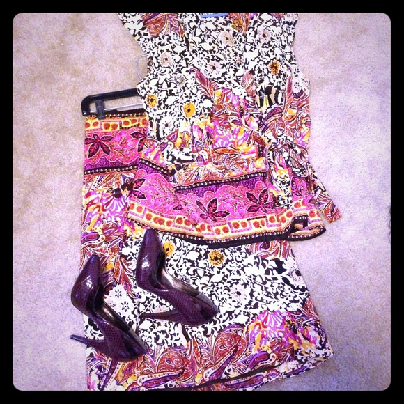 Printed Skirt SOLD