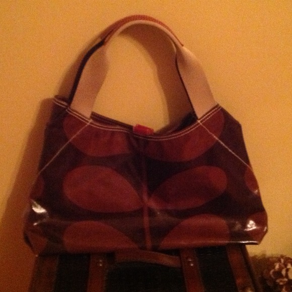 ~~SOLD~~ORLA KIELY - Stem print bag ~ brown