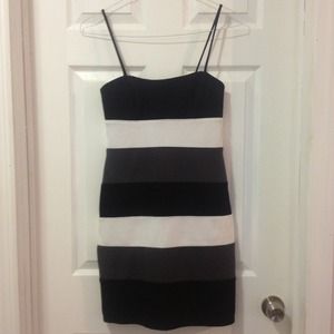 BLACK & WHITE dress
