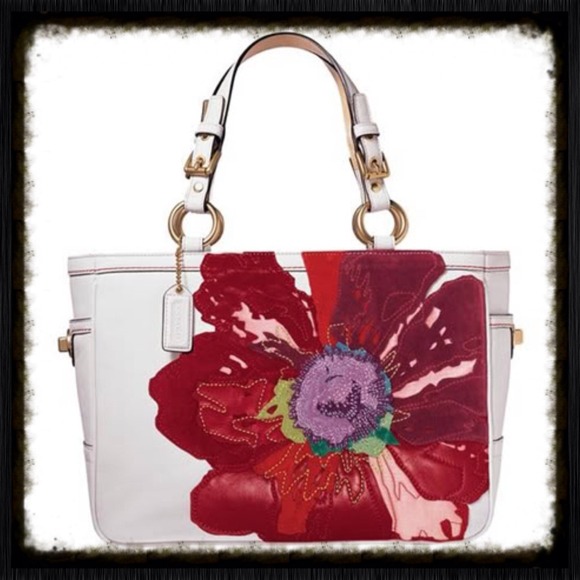 ❌Trade ❌Authentic Coach White Leather