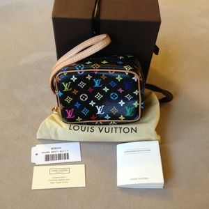 Authentic Louis Vuitton multi color Wapity