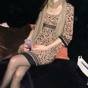 Machine washable no iron fuss free dress.