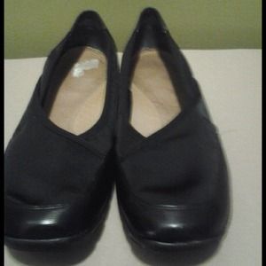 SOLD IN BUNDLE Black all day comfort work shoes