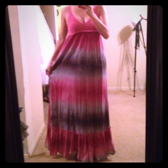 Pink Maxi dress, long dress - Picture 1 of 2