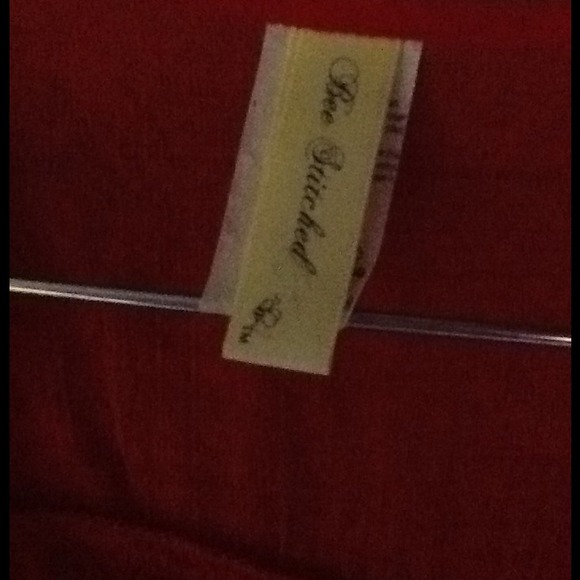 Red Sheer Tunic - Picture 3 of 3