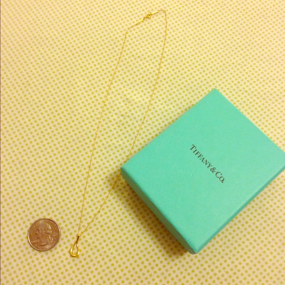⛔️sold⛔️Tiffany Elsa Peretti Teardrop Necklace😍