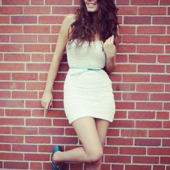 Sparkle& fade crochet dress sz4 urban outfitters