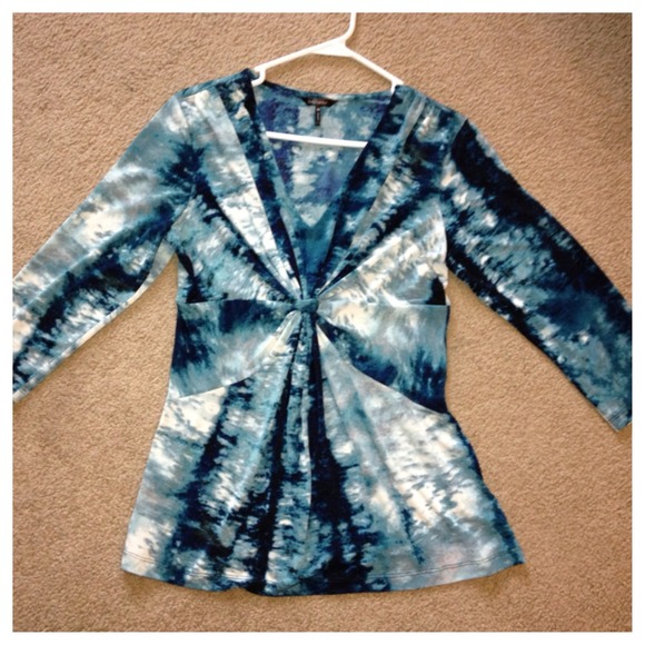 Long sleeve, tie-dye top