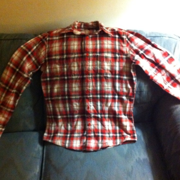 New Krew flannel never worn