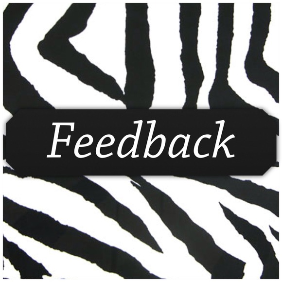 Feedback!!