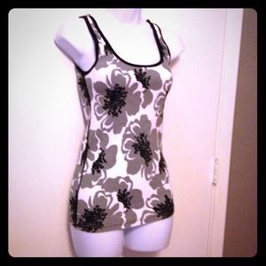 💝Bundked❌SOLD Organic Cotton Black & White Tank