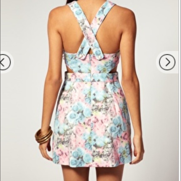 River Island Floral 60s Dress