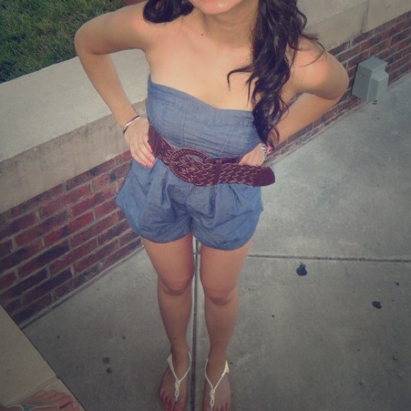 Blue romper - Picture 1 of 2