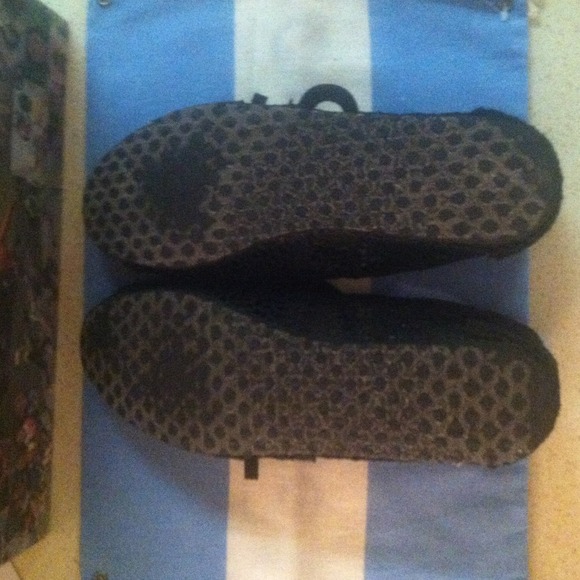 Black Crochet Toms. - Picture 4 of 4