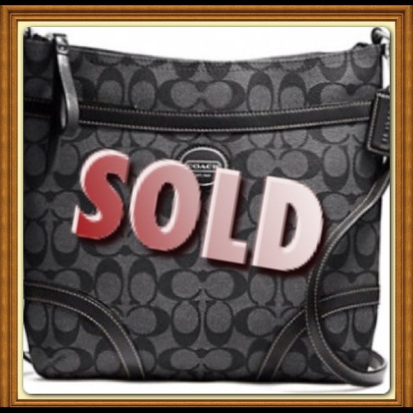 SOLD SOLD SOLDBrand New Coach Black Cross-body bag