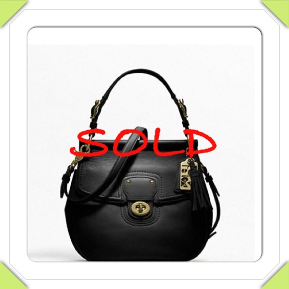 😄💰SOLD locally💰😃.100%authentic Coach LEATHER