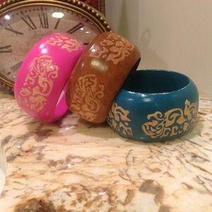 Wooden Bangle Bracelets