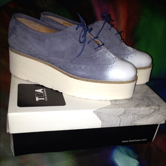 PRICE REDUCED❗️Ombré platform oxford creepers