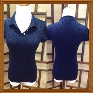 ⛔️SOLDSimple and elegant short sleeve knit top⛔️