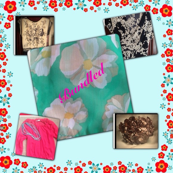 Reserved🌷One Dress🌸3 Shirts🌸One Bracelet 🌸