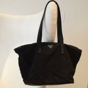 Authentic black Prada handbag!