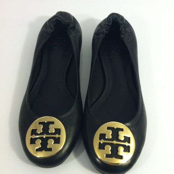 tory burch inspired flat shoes sz 5.5