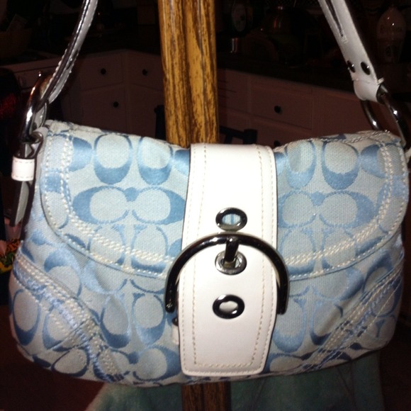 Genuine Coach purse & change purse.