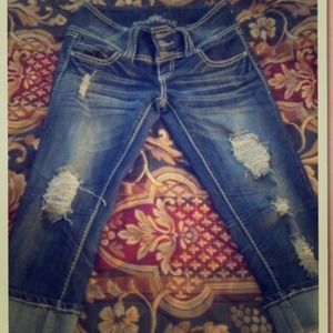 Reserved Jean Bundle Dark/Light Distressed