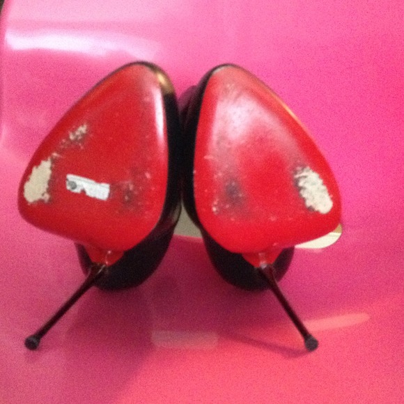 Louboutin Black Ankle Bootie Worn Once! SOLD - Picture 2 of 3