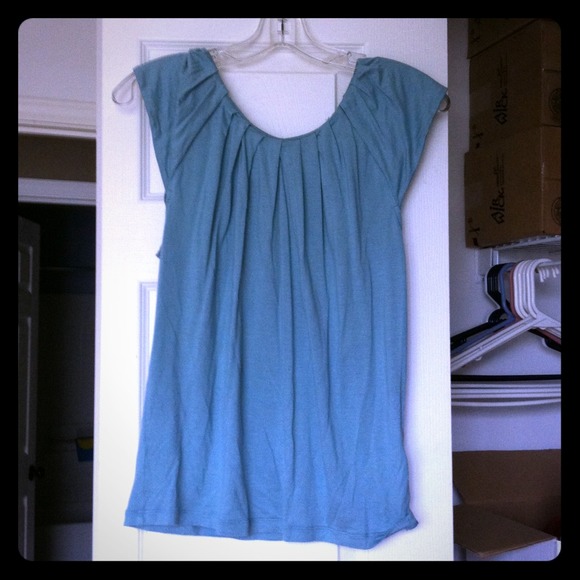 $$Hold$$ Banana republic turquoise top