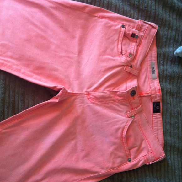 Authentic neon AG jeans bought from Theory store.