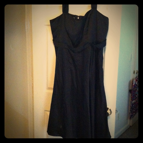 Size 22 David's Bridal Black Bridesmaid Dress.