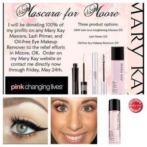 Mascara, Lash Primer, Oil Free Eye Makeup Remover