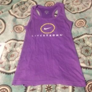 ❌SOLD❌Nike Livestrong Tank size Small