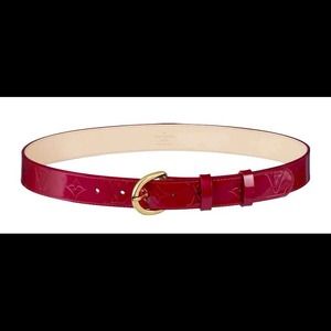 Authentic Louis Vuitton Hot Red Belt🎁SOLD🎁