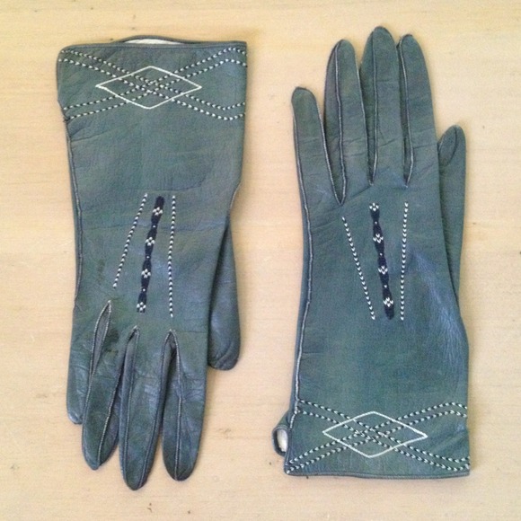 Host pick🎉Vintage leather gloves