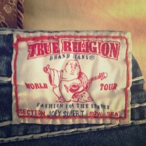 Reduced!!!!!True religions Joey super T size 28