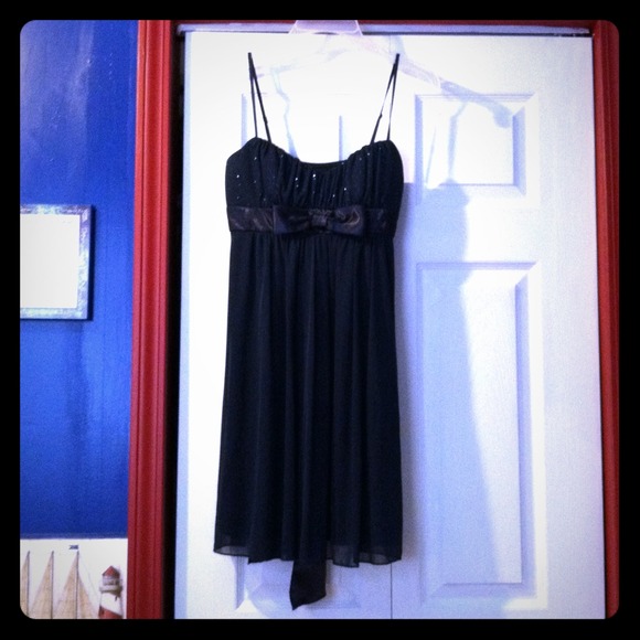 Navy blue formal dress