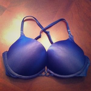 VS blue 34 c bombshell bra.