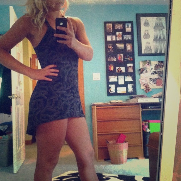 Fox high low bathing suit cover up tunic