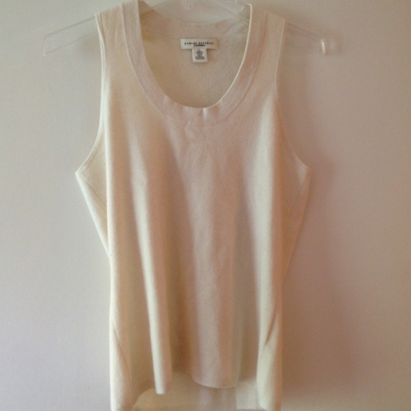 Cashmere tank top