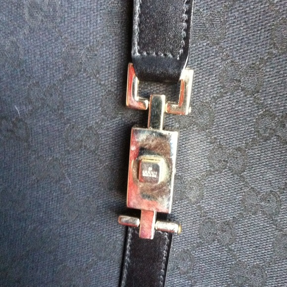 CLASSIC black Gucci bag SALE - Picture 2 of 4