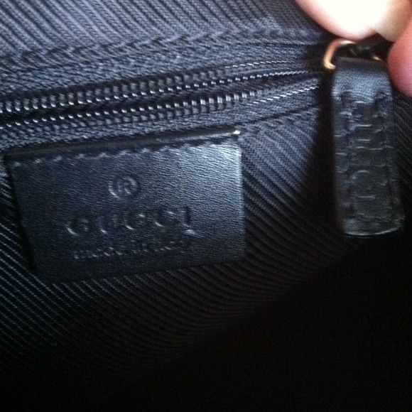 CLASSIC black Gucci bag SALE - Picture 3 of 4