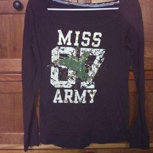 Miss army shirt