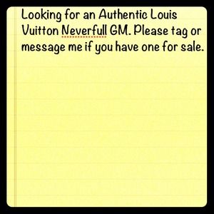 Authentic Louis Vuitton Neverfull GM